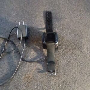 Fitbit Black Smartwatch with Charger
